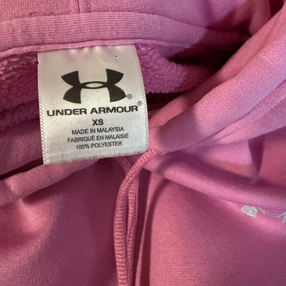 Under Armour Women's Armour Fleece Hoodie sz XS - Picture 5 of 5